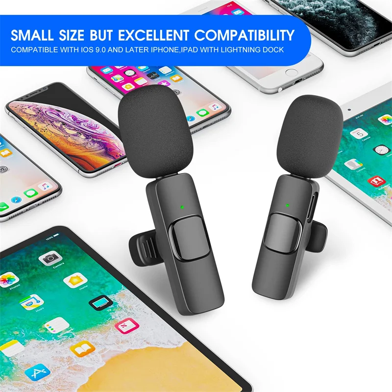 2023 Hot Selling Lavalier 2-in-1 Wireless Microphone Type C,Noise ...