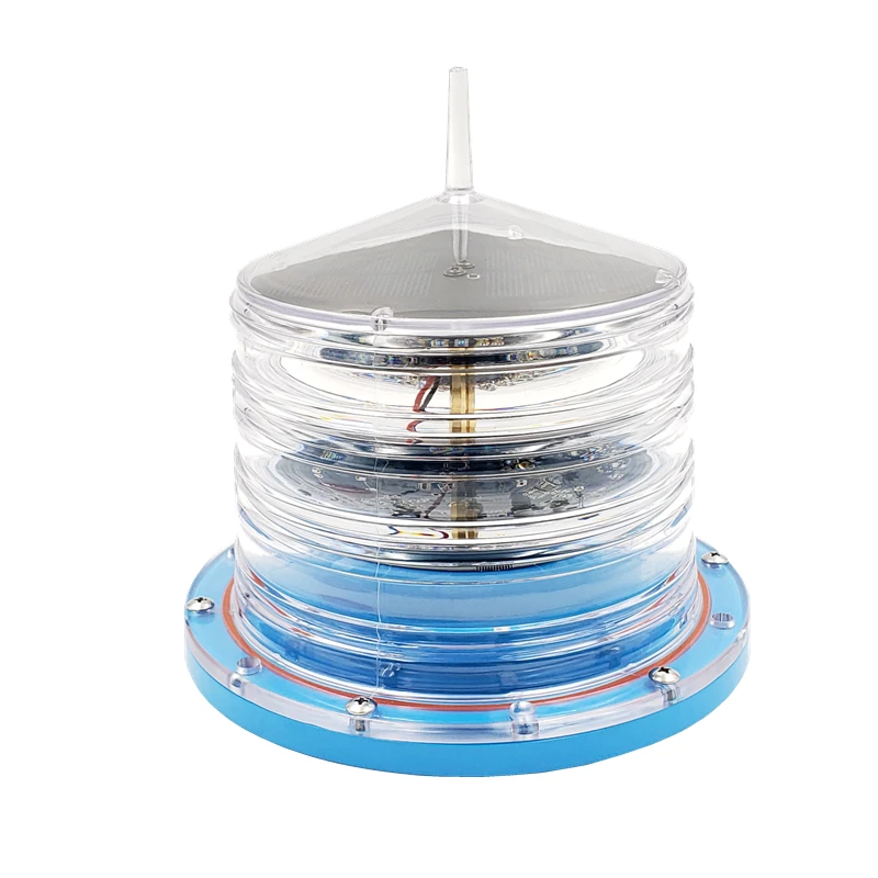 1-4NM Visual Range IALA Standard Integrated Solar  Marine Navigation Lantern/ Marine Beacon Lighting/solar Marine Buoy Lantern