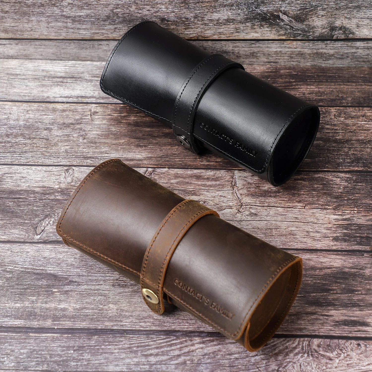 Прямая поставка заводская цена 3 шт. кожаная коробка для часов eva корпус держатель с присоской