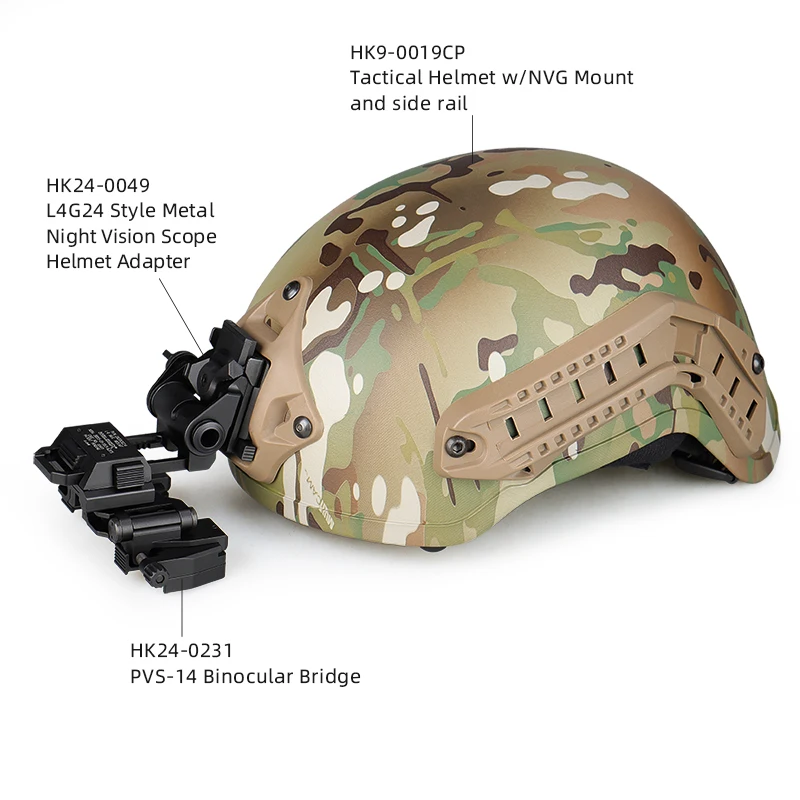HK24-0231 NVG крепление PVS14 бинокулярный мост устройство ночного