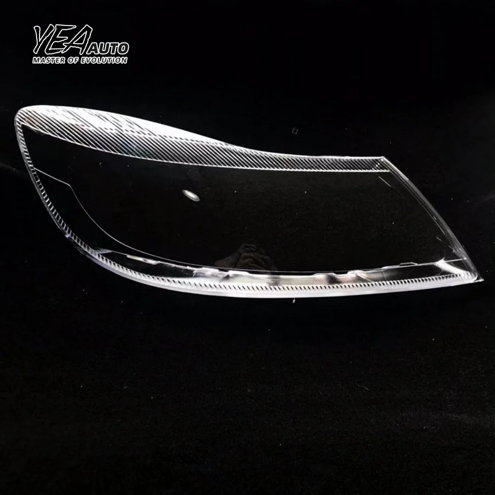product car headlight glass lampshade cover lens for skoda octavia head light lens cover 2010   2014 headlights cover-12