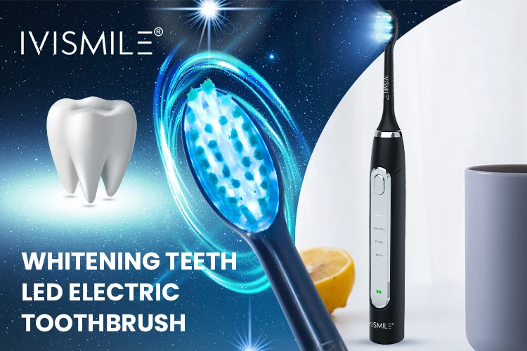 2024 Private Label Teeth Whitening Tooth Brush Intelligent Sonic