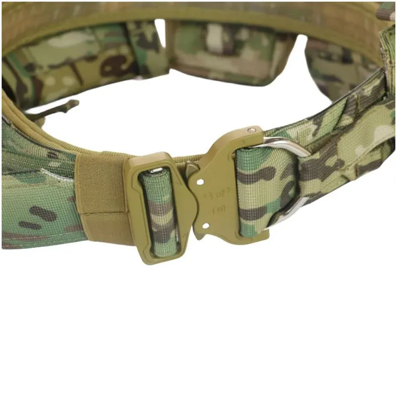 Outdoor Adjustable Tactical Practical Belt High Density Material Sets Duty Belts Utility Tactical Belts with Accessories Pouches
