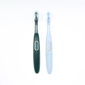 Blister Card Packing Modern Trending Round Head Electric Toothbrush Battery with One Pc Additional Head Competitive