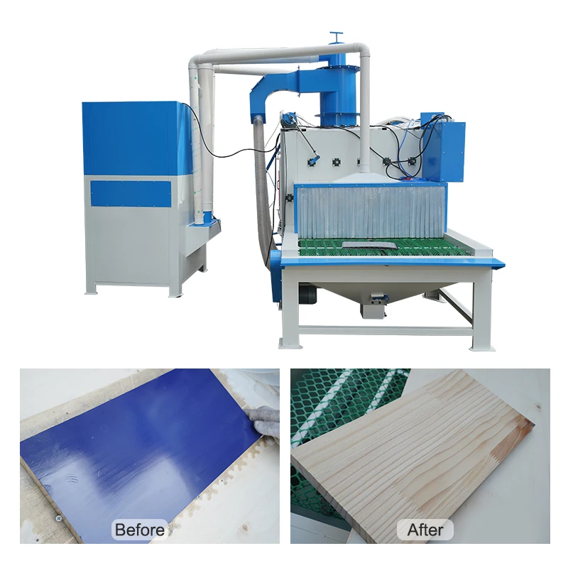 Automated Sandblaster Sand Blasting Cabinet Automatic Sand Blasting Machine with Inline Conveyor