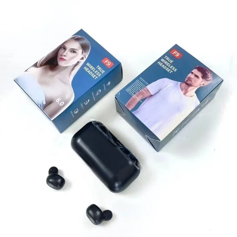 2024 Wireless Sport Earbuds F9 Perfect Sound Waterproof
