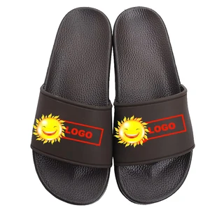 Factory Wholesale Ladies' Anti-Slippery Summer PVC Outsole Flip Flops Waterproof Flat Femme Slides EVA Insole Slippers Shoes