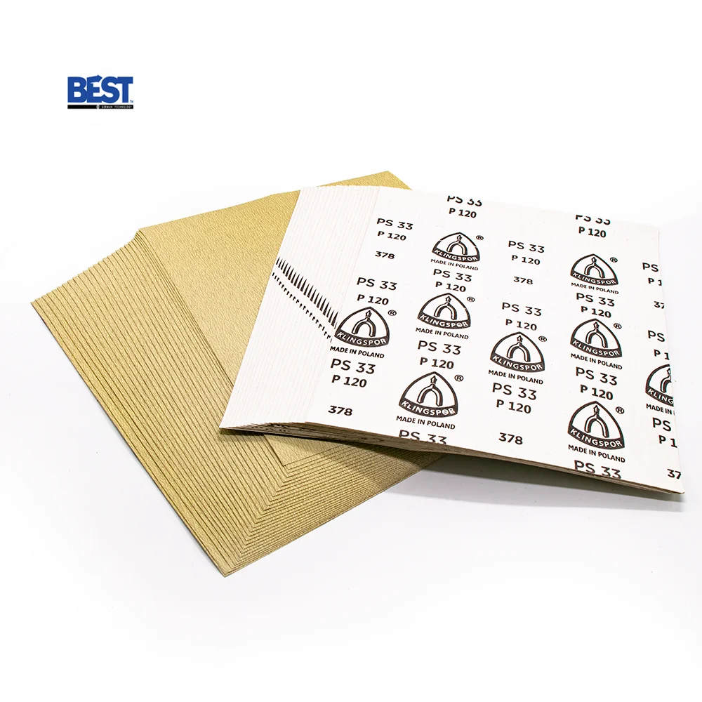 Klingspor Brand Ps11 Waterproof Silicon Carbide Kraft Paper Abrasive