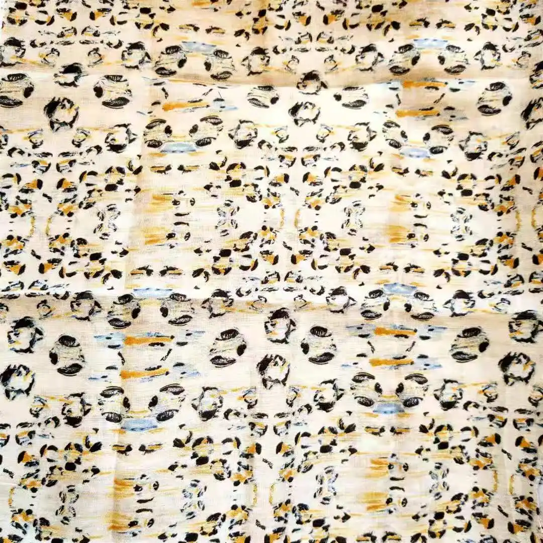 
 Индивидуальный чистый Льняной материал 21 льняная ткань с принтом  