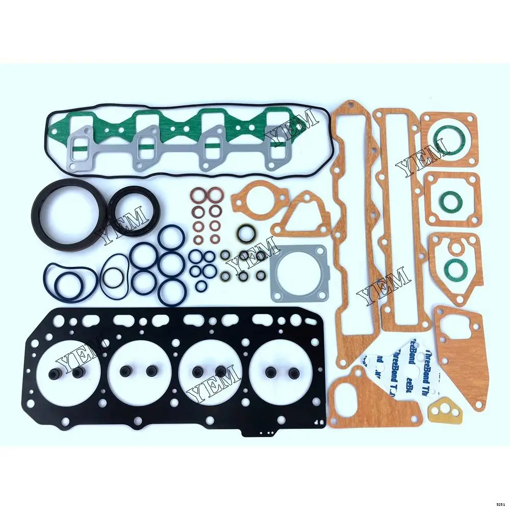4D84-3 Complete Gasket Set With Head Gasket for Yanmar Engine