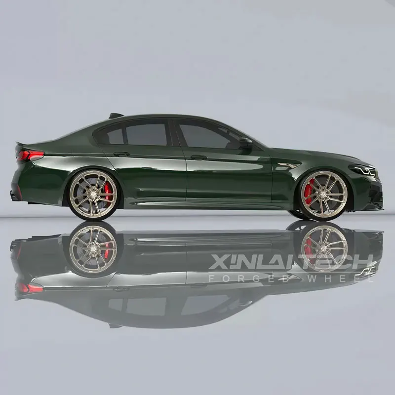 XL Bronze Finished 1-Piece Forged Monoblock Rims 5x112 5x114.3 5x127 Car Aluminum Alloy Wheels for bmw audi Mercedes Wheel - Image 6