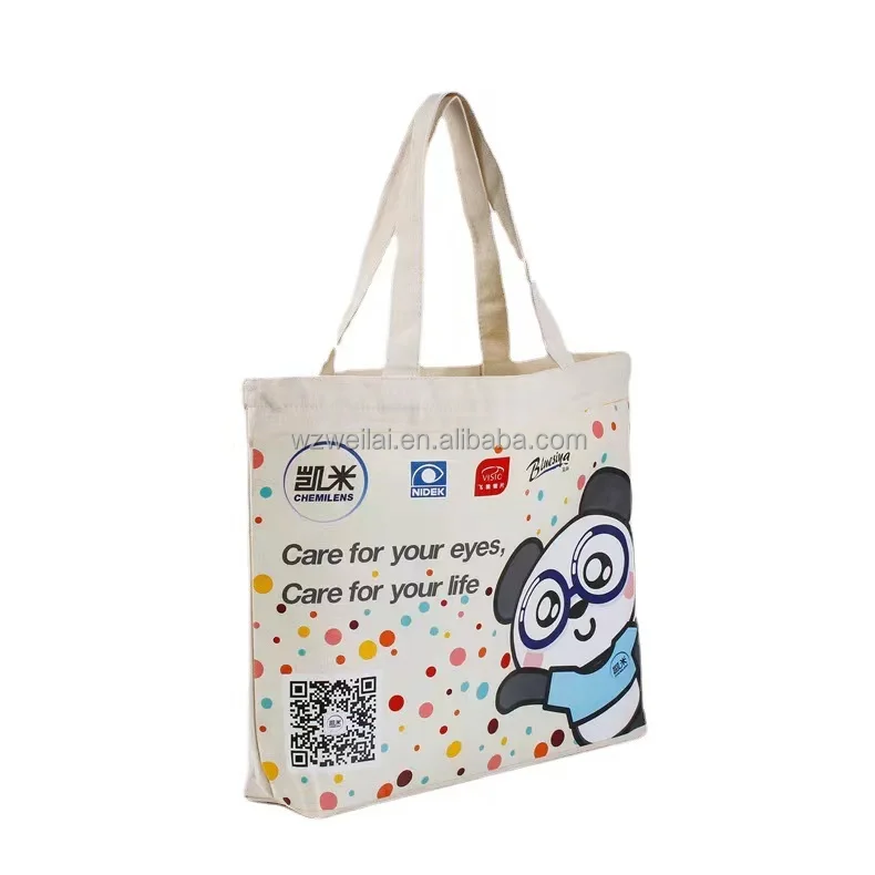 Cotton Bags With Zipper