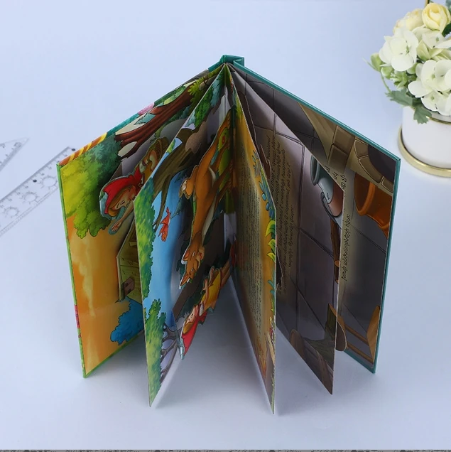 product customized kids hardcover demand board book printing services children thick cardboard book-27