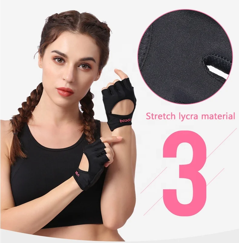 
Женские спортивные перчатки для занятий спортом, йогой, тяжелой атлетикой 