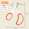 Orange single-hole