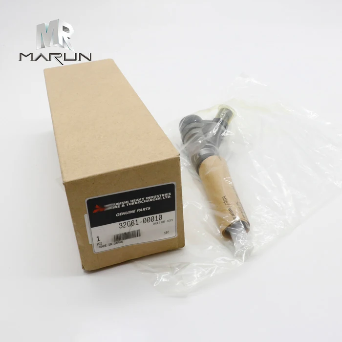 Genuine 32G61-00010 D04FR Injection Nozzle Assembly for SK130-8 Excavator Construction Machinery Engine Parts