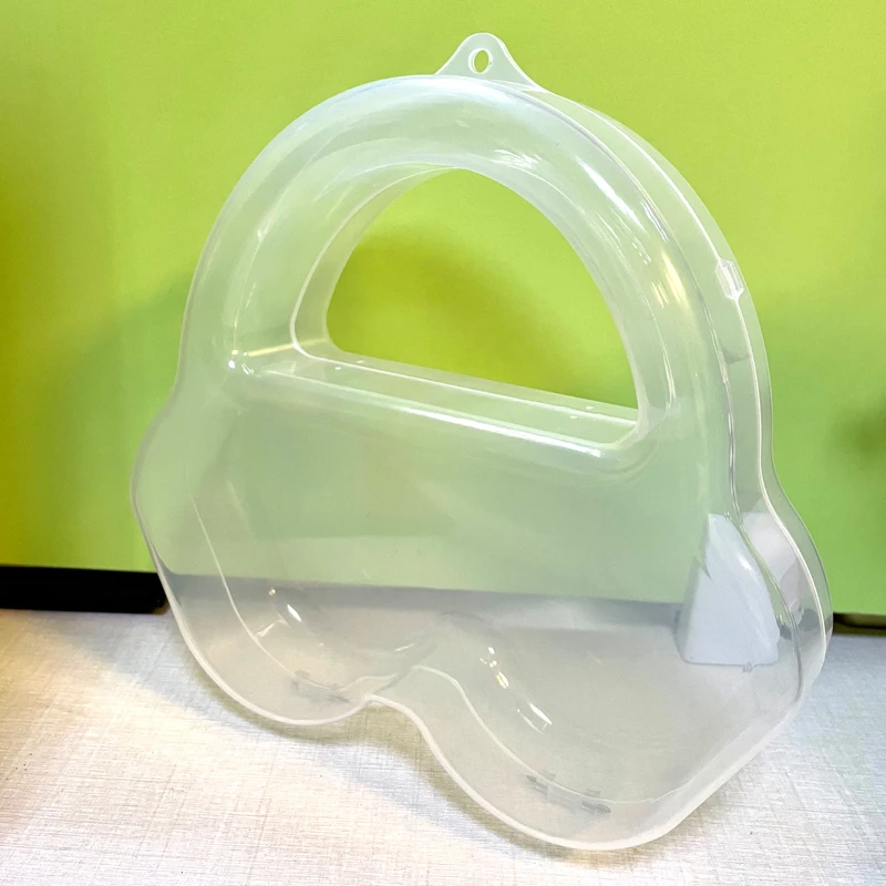 Transparent PC Protective Case with Storage for AirPods Max Earphone Carry Travel Case