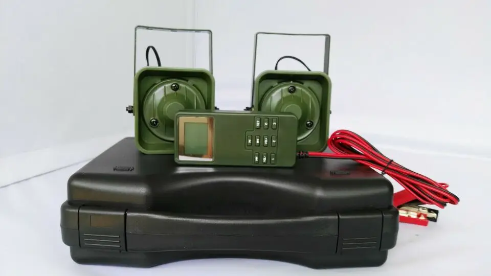 High Power 2pcs 50W Digital Hunting Sound Owl Decoy