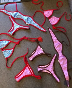 New Luxury Women's Bikini Suit Customized Service Hot Sale Satin Bikini Swimwear