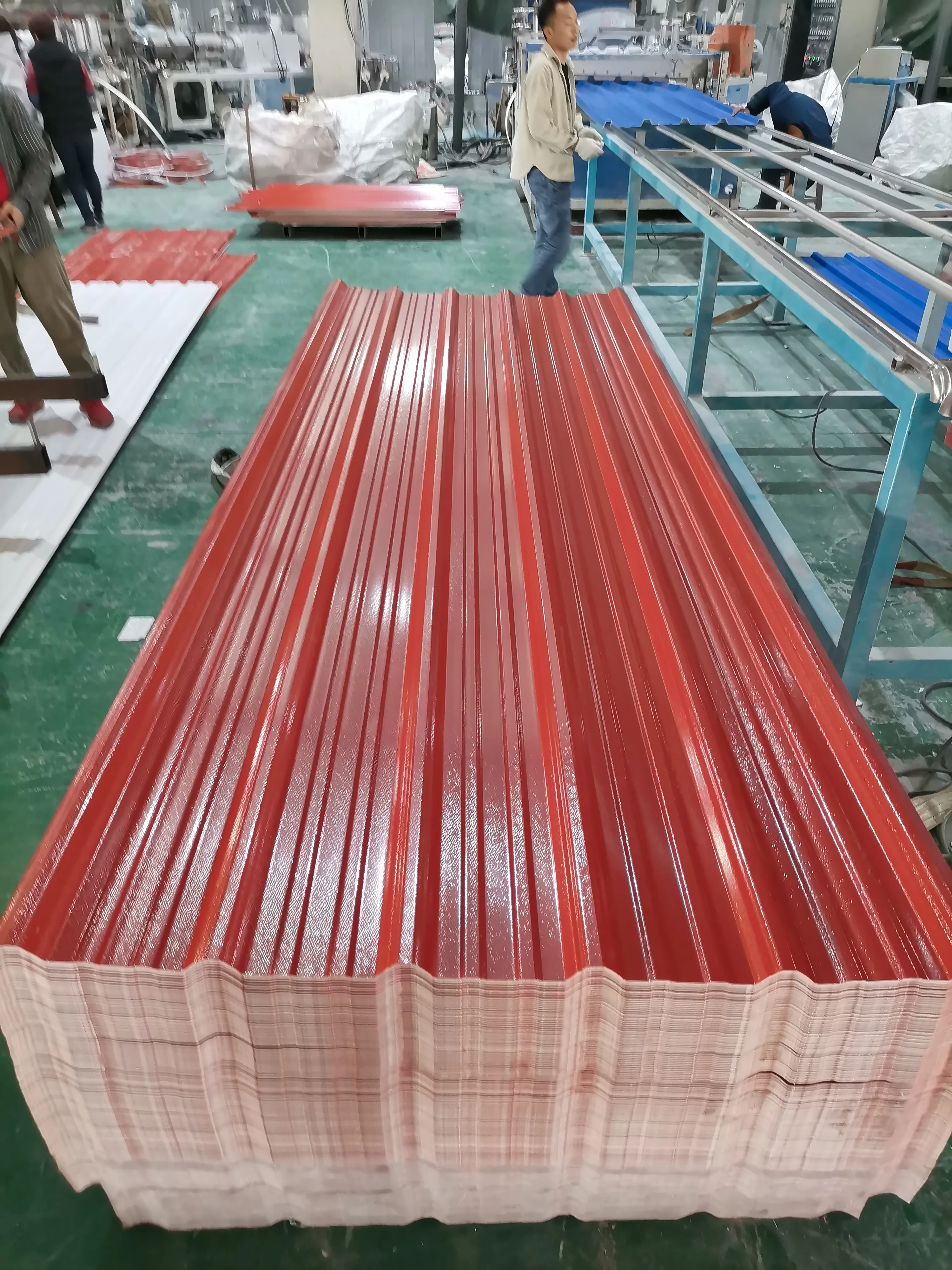 Long Span Soundproof UPVC Asa Teja De Pvc or Plastic Roofing Sheets With Price List