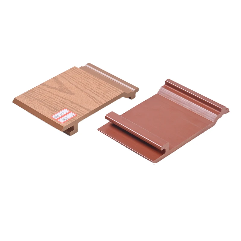 Outdoor Wpc Composite Exterior Wall Cladding for Corridor Exterior Outdoor Panel Decorative