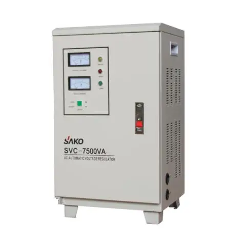 Servo Motor 10000 Watt Automatic Voltage Stabilizer 220V AC Voltage Regulator