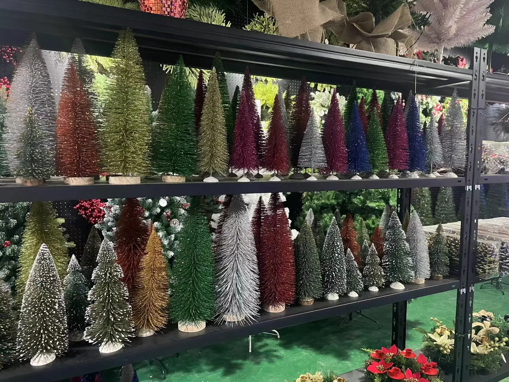 Wholesale Customized 612ft Luxury Flocked Xmas Tree Arbol De Navidad