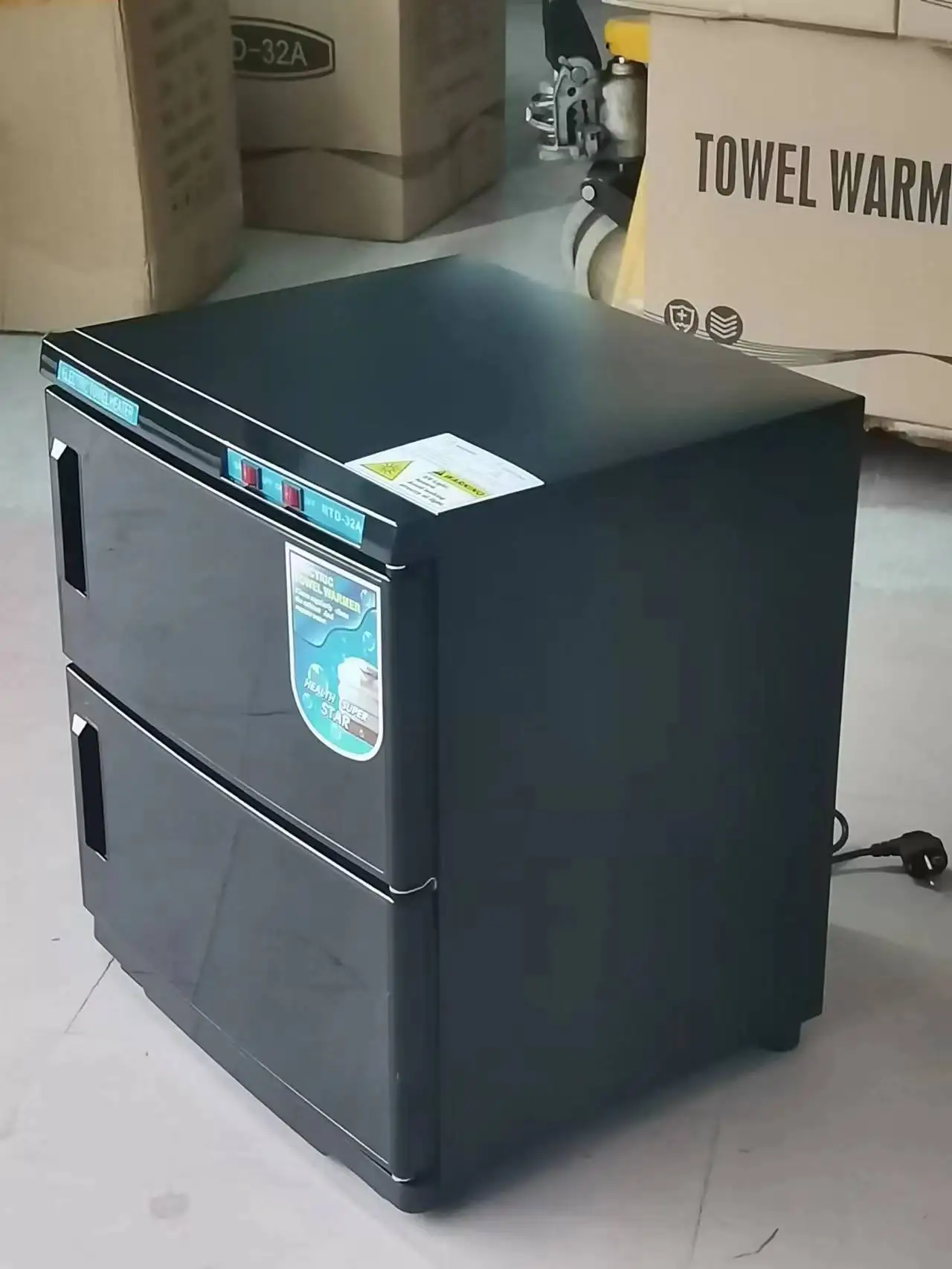 Black Towel Warmer Towel Radiator Electric Hot Towel Warmer