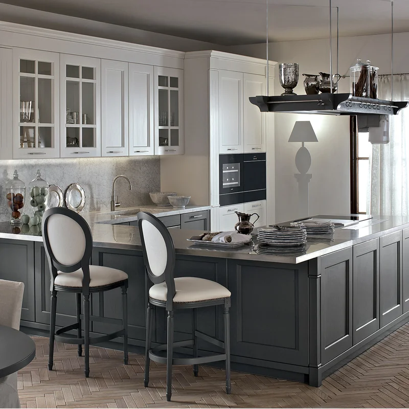 Custom Make Shaker Style White Solid Wood Kitchen Cabinet - Buy Shaker ...