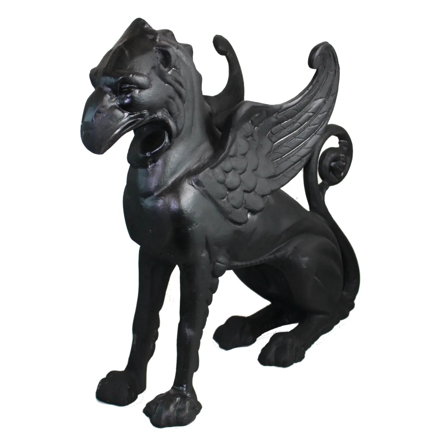 Greek Mythological Animal Sculpture Garden Decorative Bronze Gargoyle Griff...