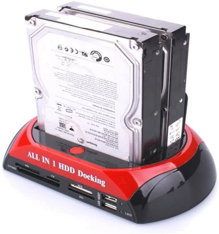 Shah Grav vi Wholesale Dual Slots USB 2.0 to SATA IDE HDD Docking Station with Card  Reader for 2.5 3.5 Inch IDE SATA Hard Drive (No Support The WD IED From  m.alibaba.com