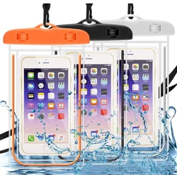2021High quality mobile phone case waterproof pouch Floating box waterproof pouch universal TPU transparent