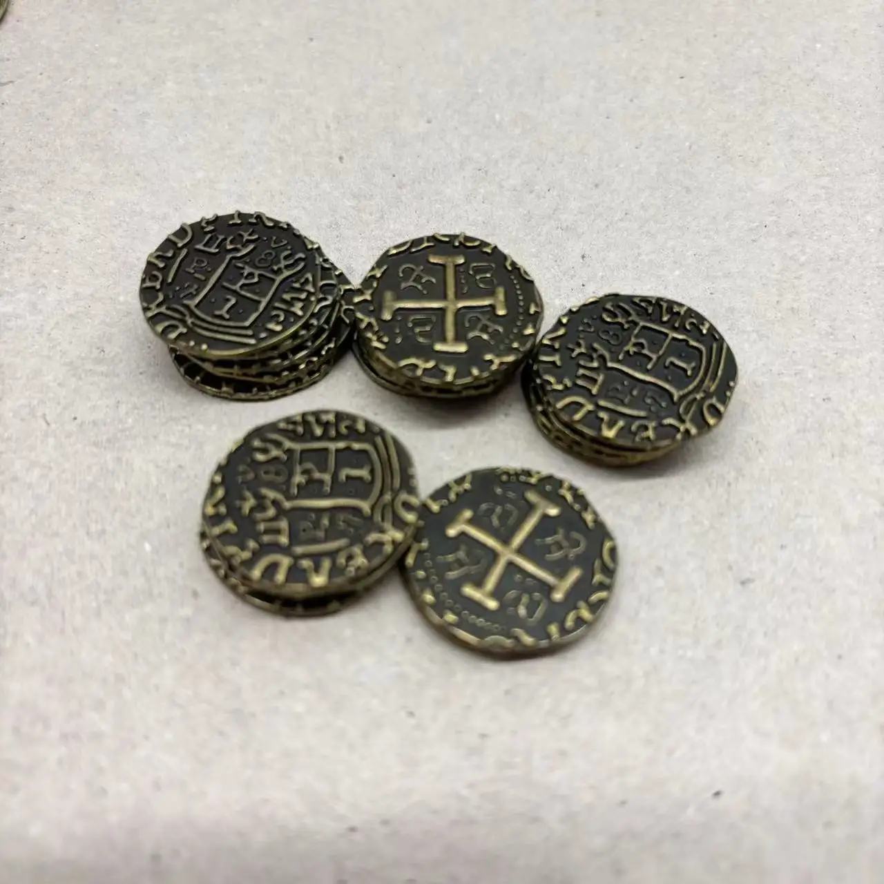 Custom Metal Pirate Coins for Sale - Personalized Gold Metal Coins |  Customized Sizes & Logos - Ideal for Game Coin Pusher