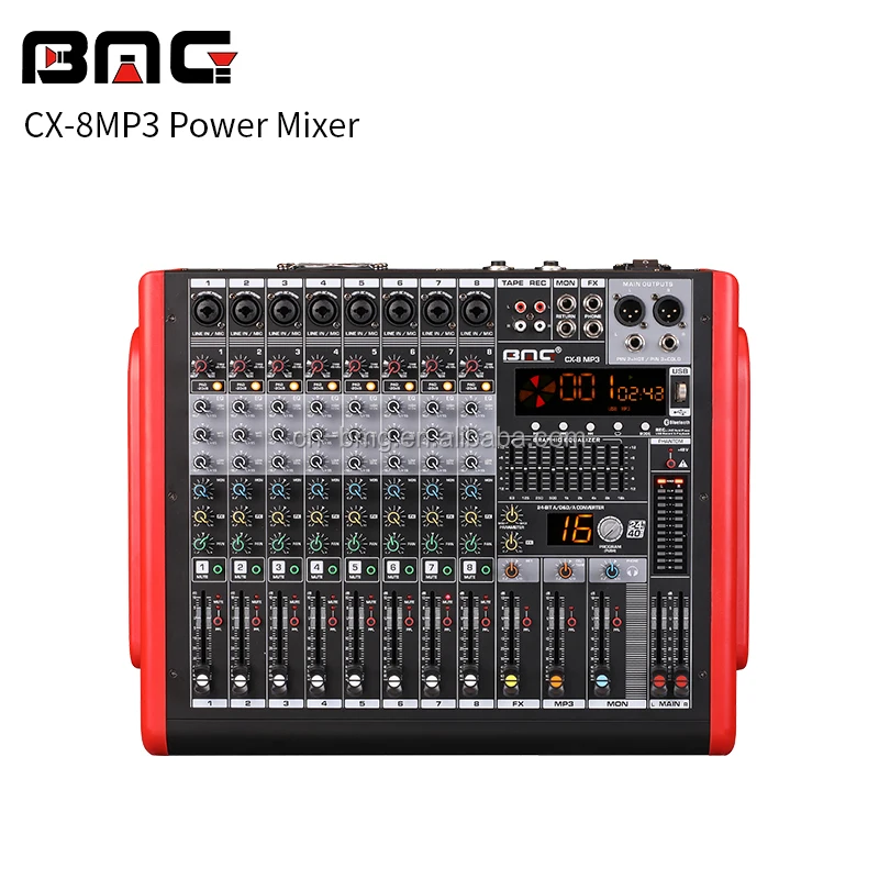 bmg pdx 8-channels small audio mixer