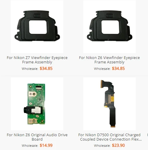 Nikon D750 Parts - Original Power Driving Board & More