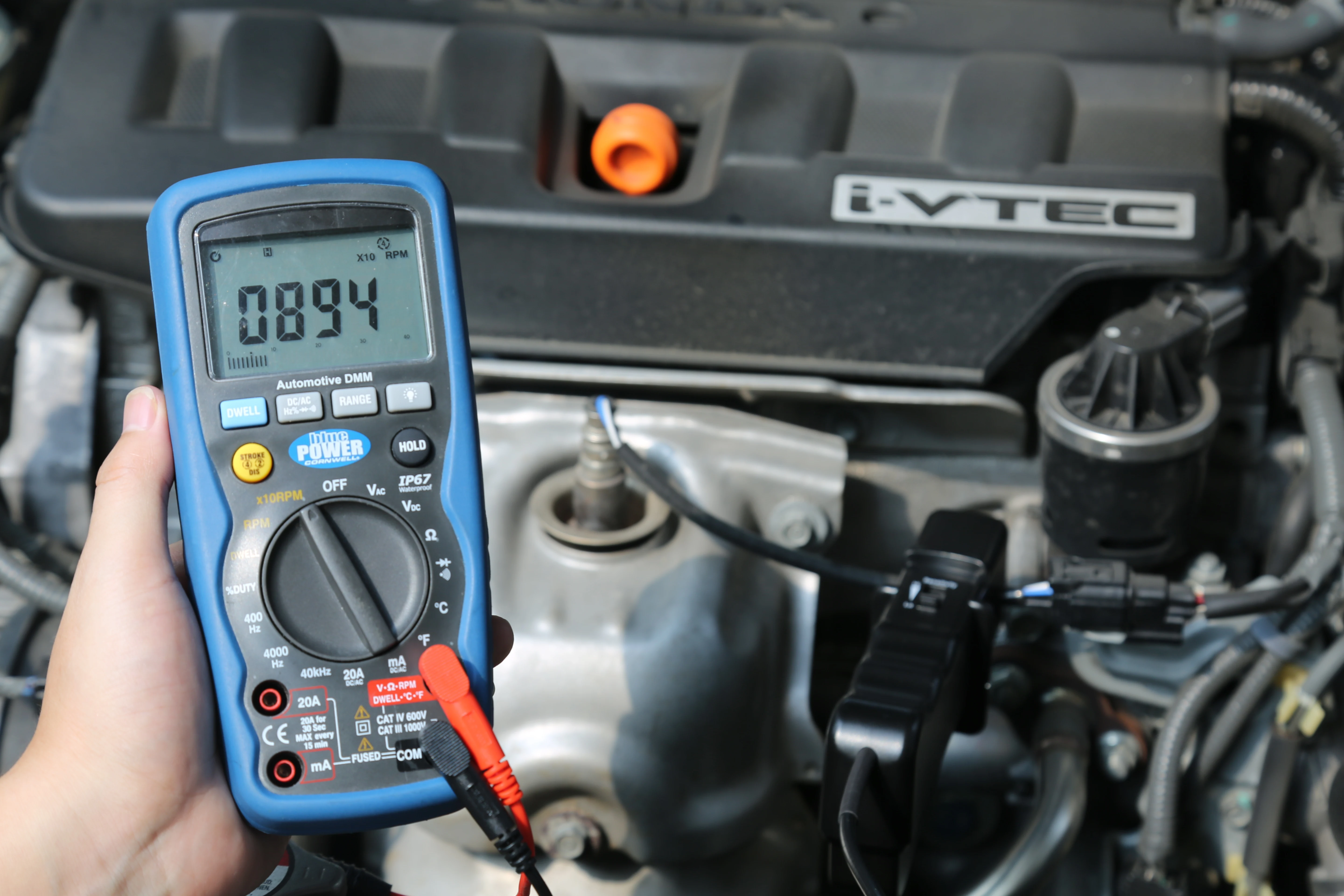 CEM AT-9906DIS  3200 with Analog Multi-functions Auto-ranging Automotive Digital Multimeter with RPM
