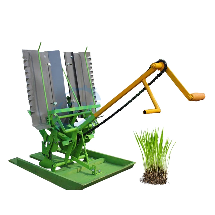 Hand Cranked 2 Rows Rice Transplanter Rice Planting Machine in India Price