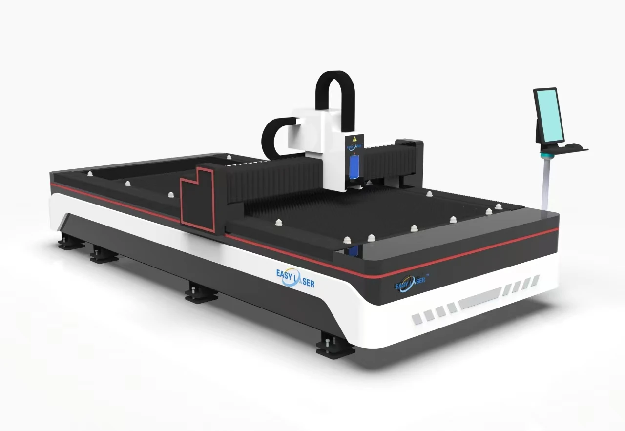 Max 3000W Laser Source YYC Rack Fiber Laser Cutting Machine Thick Metal Cutting Heavy Lathe Runs Smoothly at High Speed