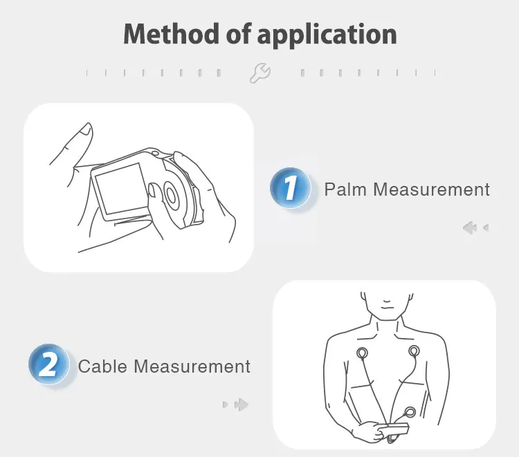 Choicemmed Handheld Ecg Heart Portable Ecg/ekg Machine