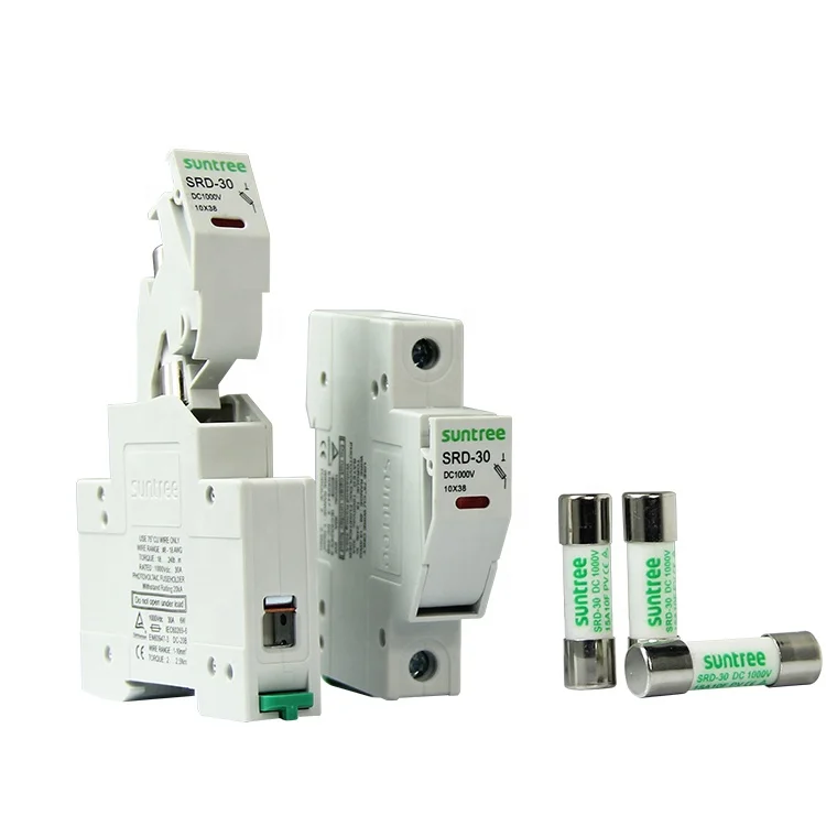 Солнечный инвертор Suntree SRD-30 тепловой 10x38 предохранитель 15A 250V солнечный PV керамический высоковольтный предохранитель TUV CE