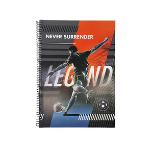 Wholesale Promotion Paper Spiral Binding Journal Notebook 2026 Planner A5 Ruled Line Hardcover Notebook