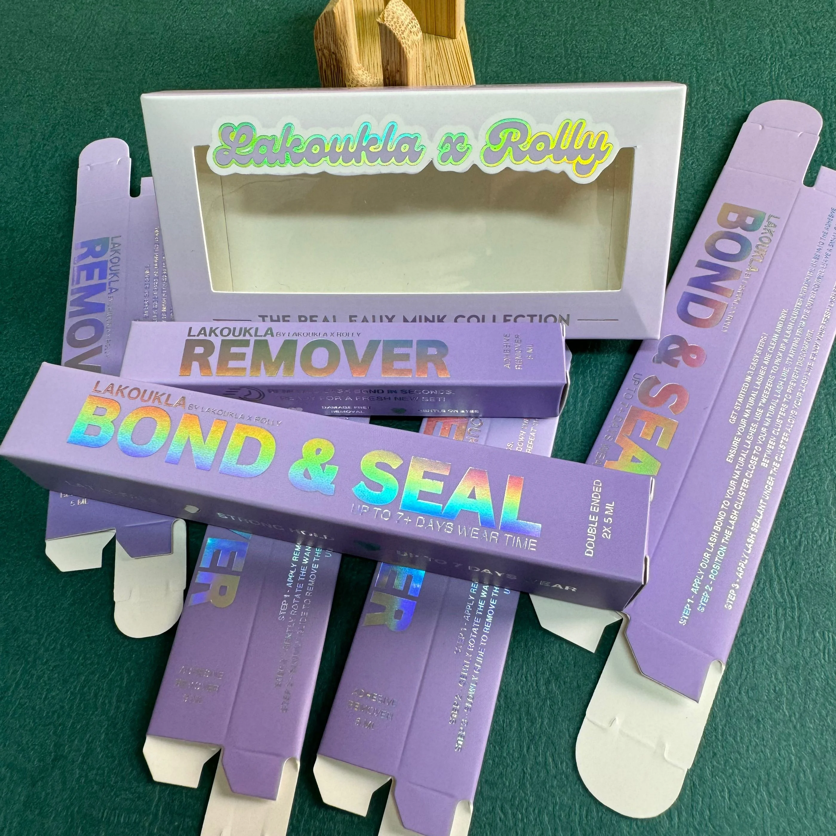 Großhandels Papier Wimpernboxen Eigenes Logo Diy Leere Wimpern Verpackungsbox und Tablett Wimpernerweiterungen Boxen