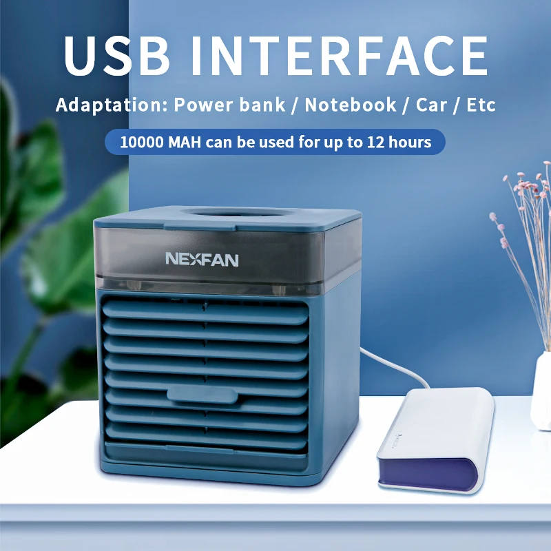 2021 NexFan Ultra Portable World's Best mini Air Cooler with Powerful Cooling and High Energy Efficienc