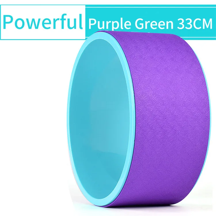 Hot Sale Yoga Accessories ABS wheel Fitness Gym Exercise Eco friendly TPE Yoga Wheel