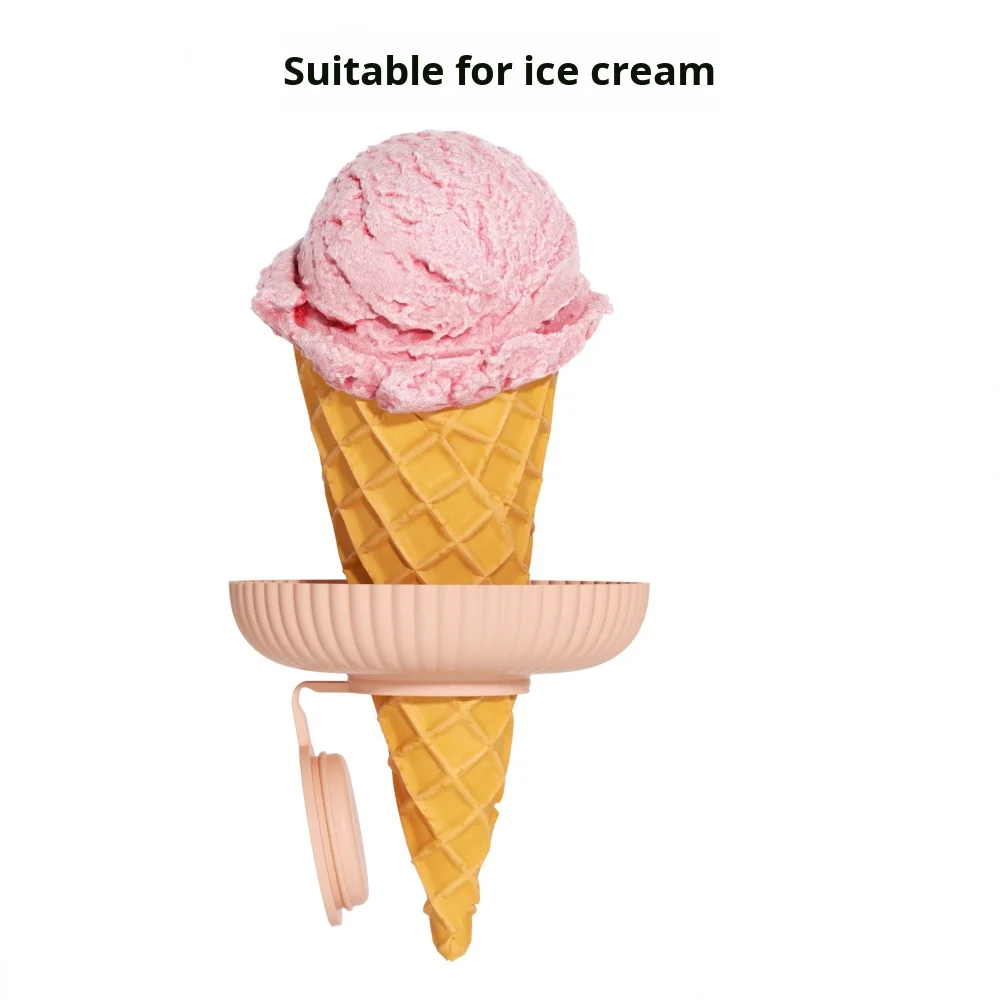Children's Sustainable Silicone Ice Cream Stand Holder Anti-Dirty Anti-Drip & Anti-Leak Ice Cream Tools supplier