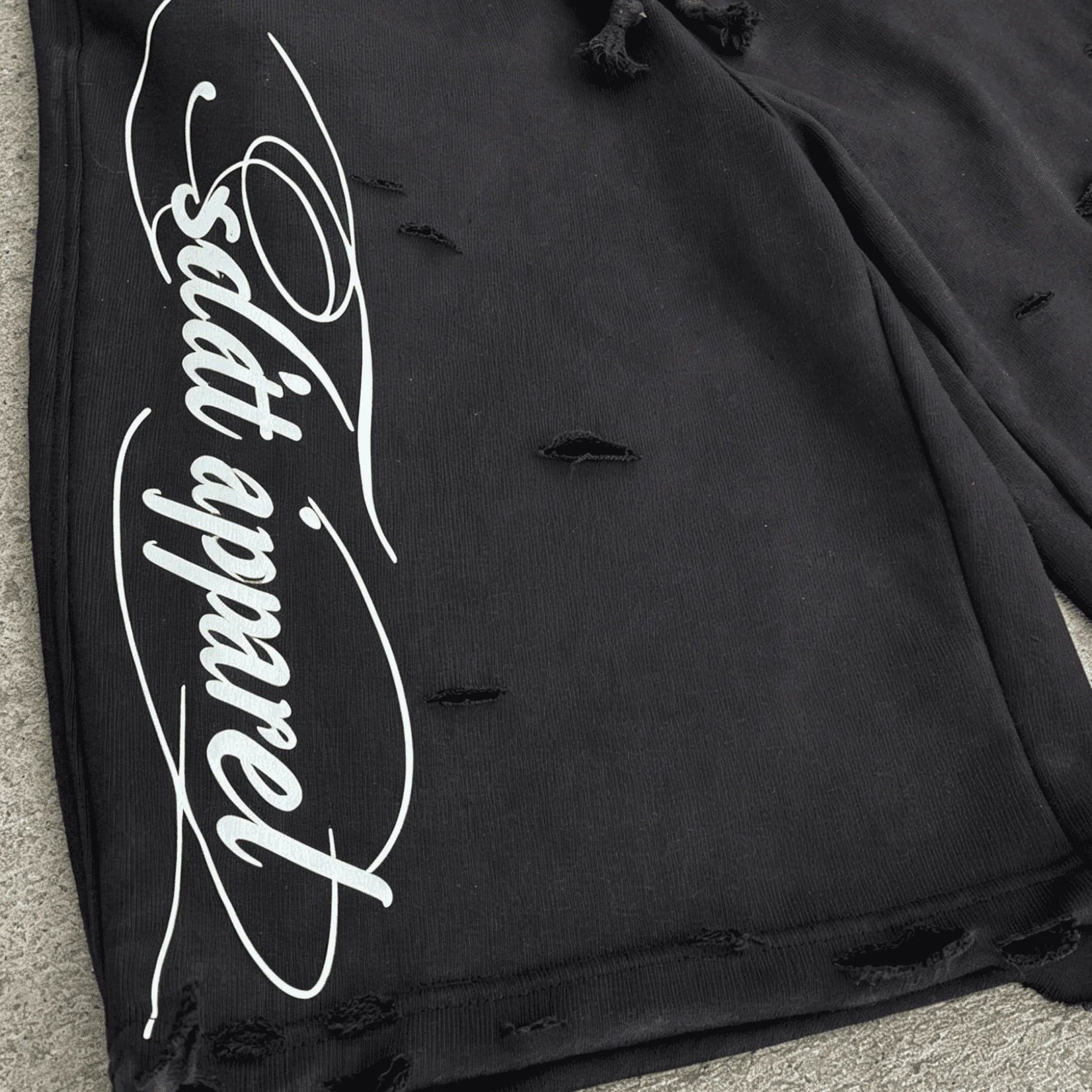 Salati Customized 100% Cotton Ring Men's Shorts High Quality Embroidery Digital Printing gallery 2