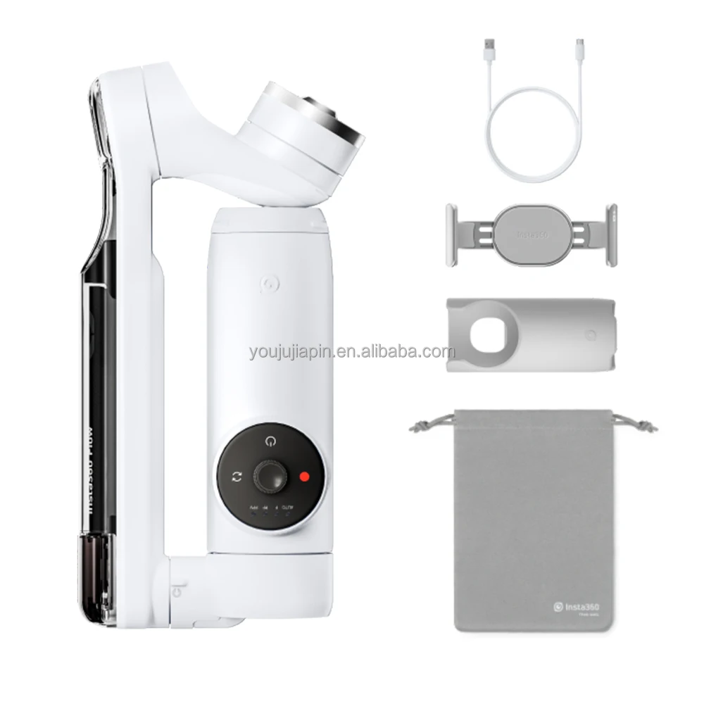 Insta360 FLOW ハンドヘルドジンバルスタビライザー AIトラッキング 3