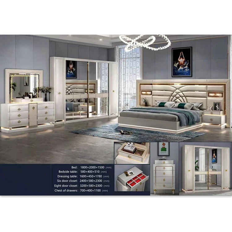 Modern Design High Quality Bedroom Set Hot Sell In Africa/nigeria Home
