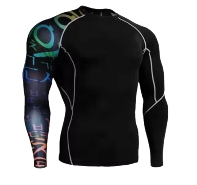 Women's Elegant Long Design MMA BJJ Rashguard Custom Logo Spandex Made by Manufacturer