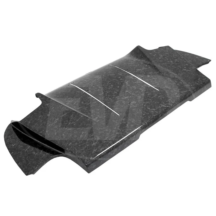 FOR 2001-2007 MITSUBISHI EVOLUTION EVO 7 8 9 REAR BUMPER FORGED CARBON FIBER REAR DIFFUSER VARI STYLE